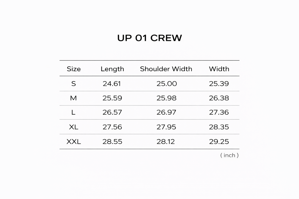 UP 01 CREW
