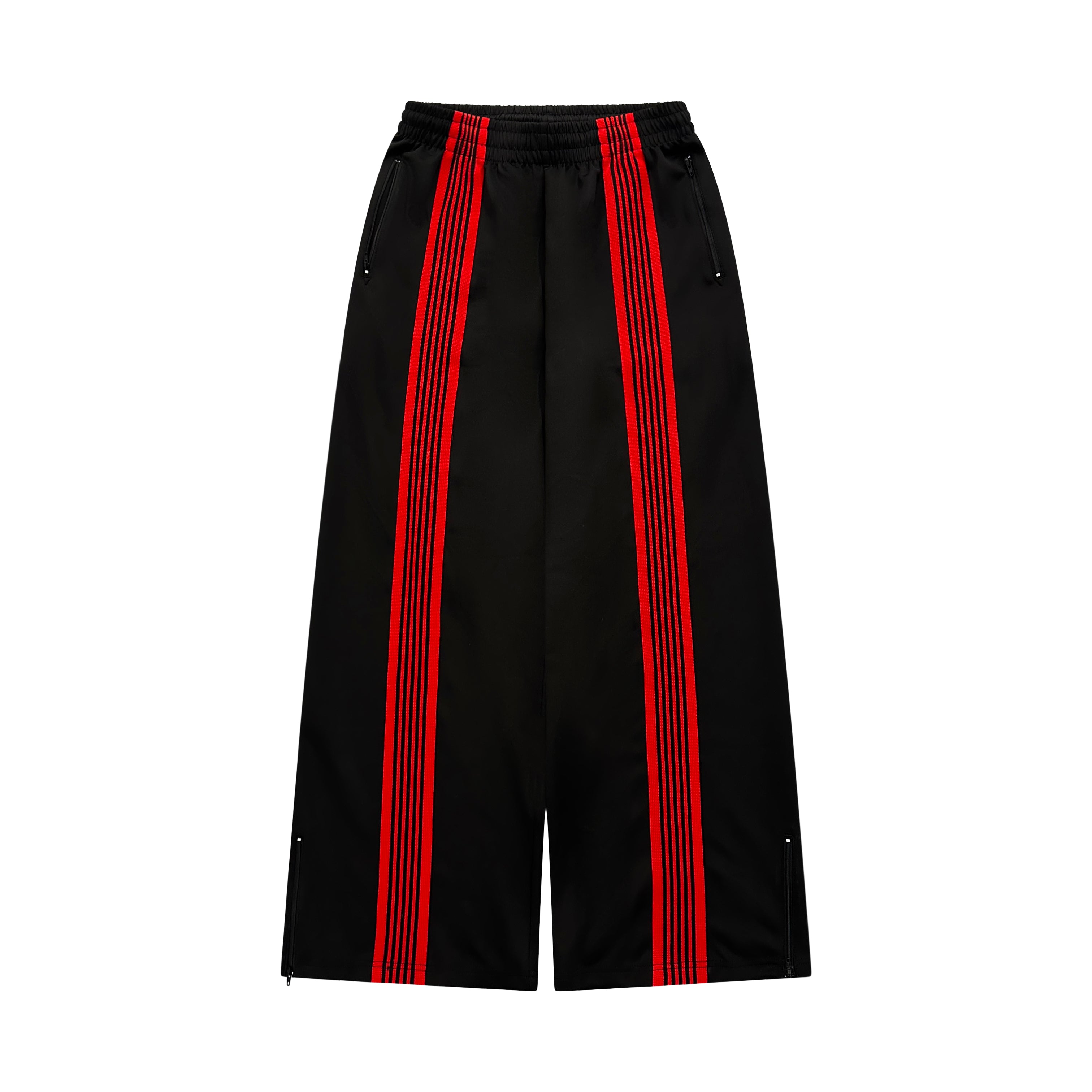 BLK / RED TRACK PANTS