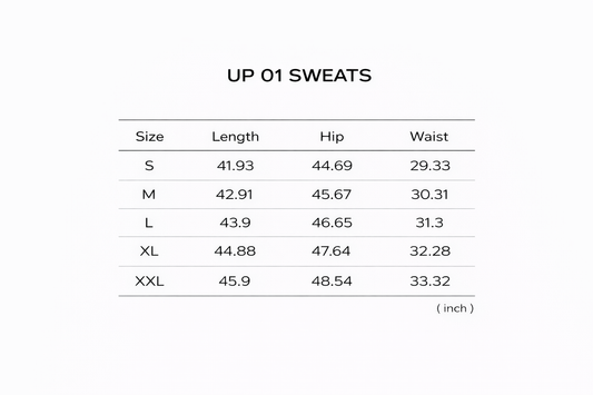 UP 01 SWEATS