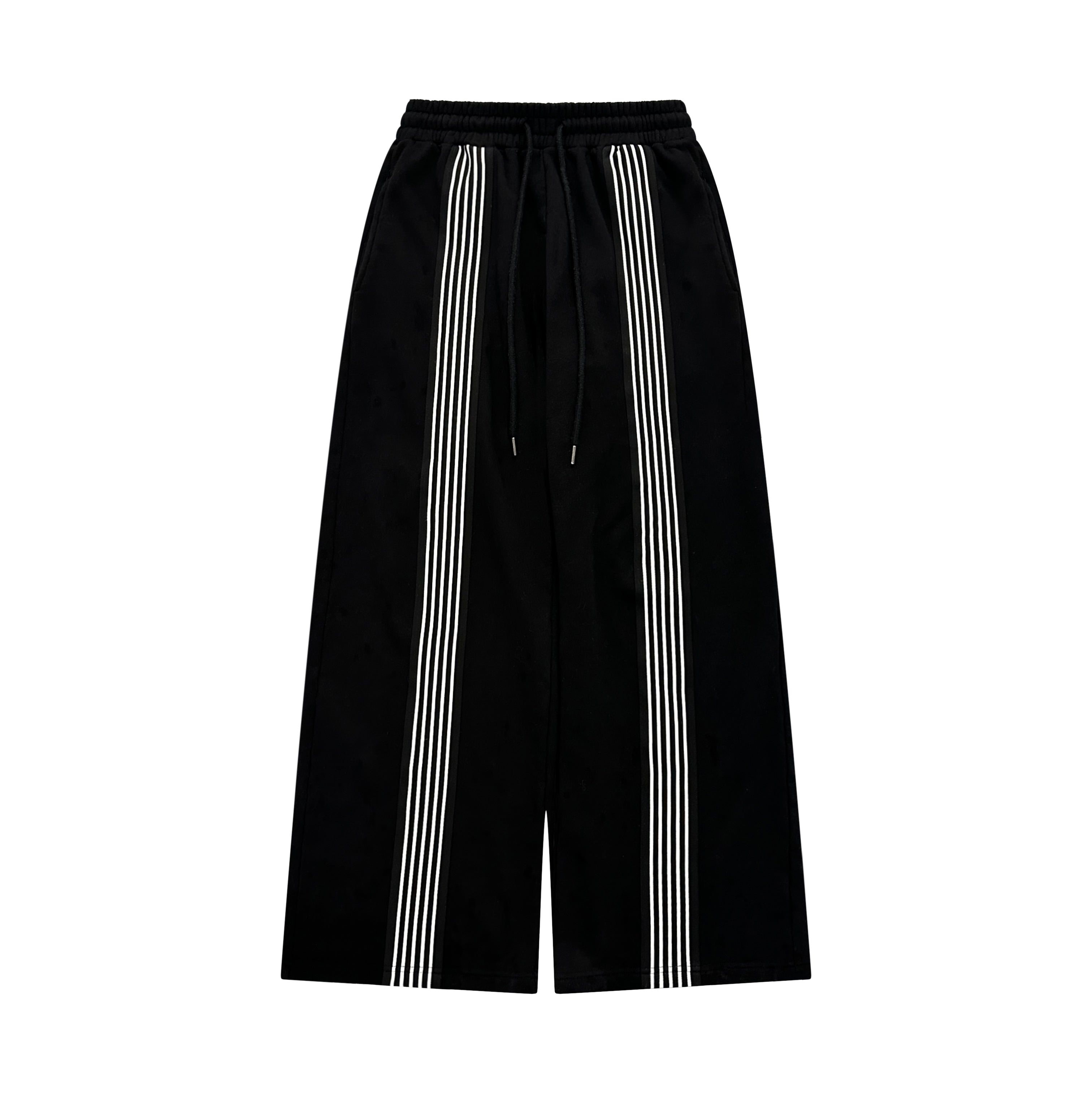 BLK / WHITE TRACK PANTS