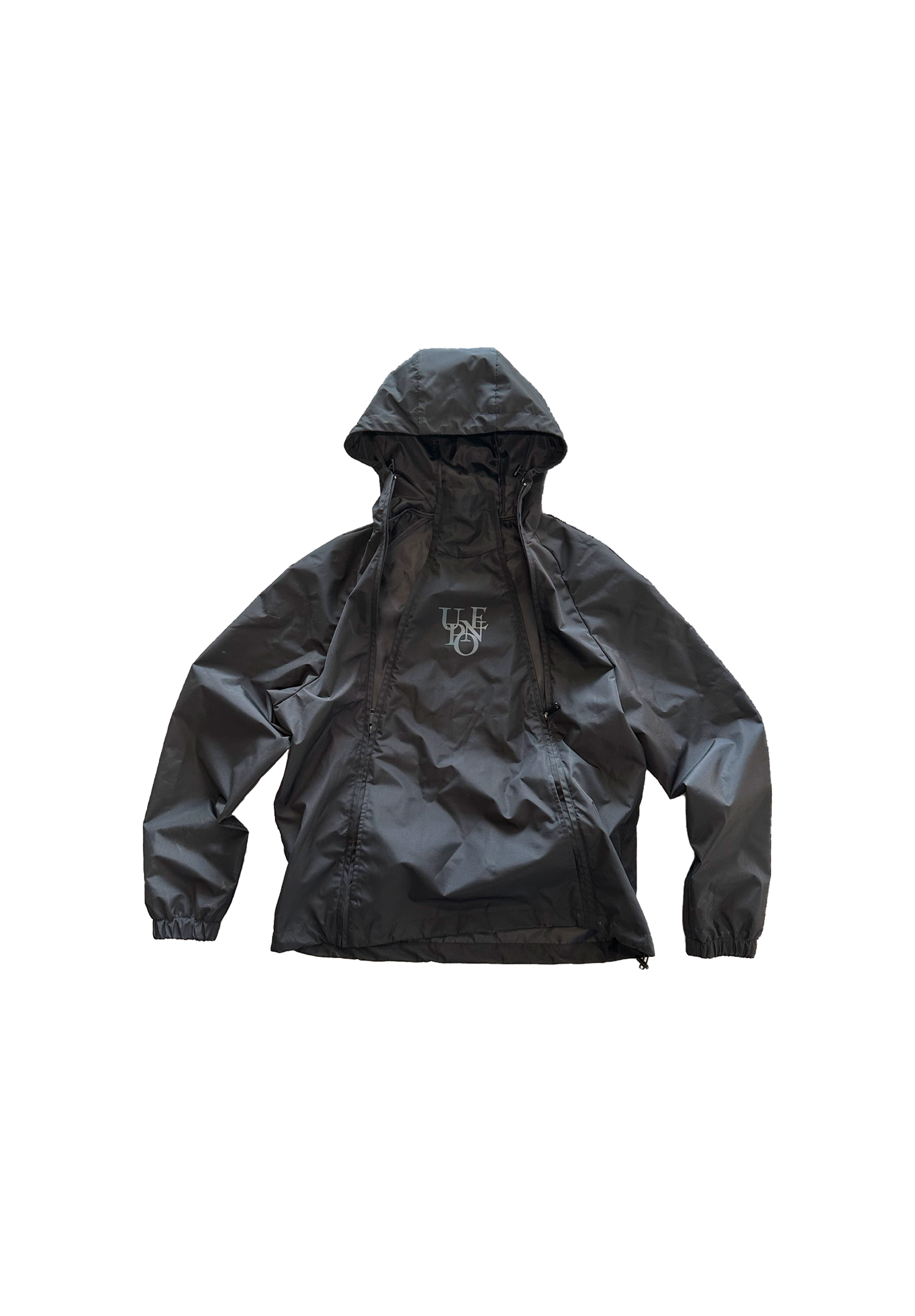 DOUBLE ZIP RAIN JACKET